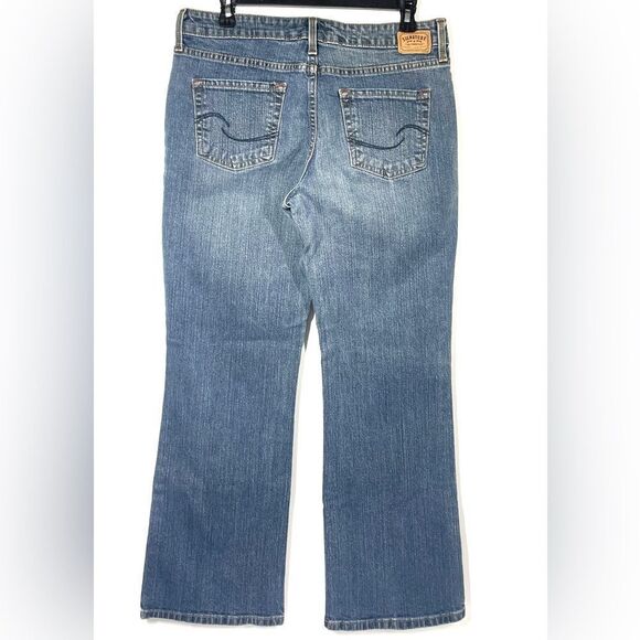 Levi’s Signature Mid Rise Bootcut Jeans Medium Wash Women Size 10 Short 32 x 28 - Picture 2 of 4